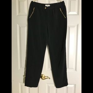 Calvin Klein black pants with adjustable length.